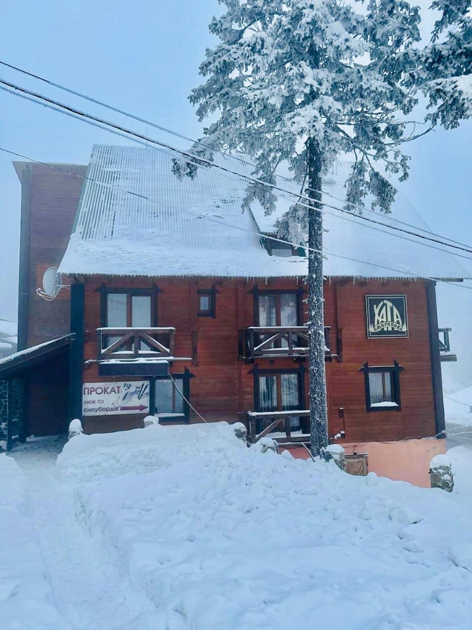 Хата Магната Hata Magnata Hotel Dragobrat Buitenkant foto